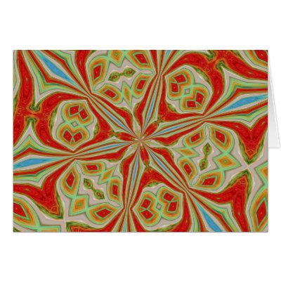 ABSTRACT ART CARD by pjan97