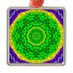 ABSTRACT ART CHRISTMAS TREE ORNAMENT