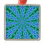 ABSTRACT ART CHRISTMAS TREE ORNAMENT