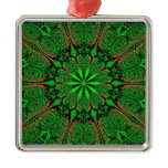 ABSTRACT ART CHRISTMAS TREE ORNAMENT