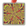 ABSTRACT ART CHRISTMAS TREE ORNAMENTS
