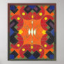 Abstract Art Deco Design by Swiss Artist Posters