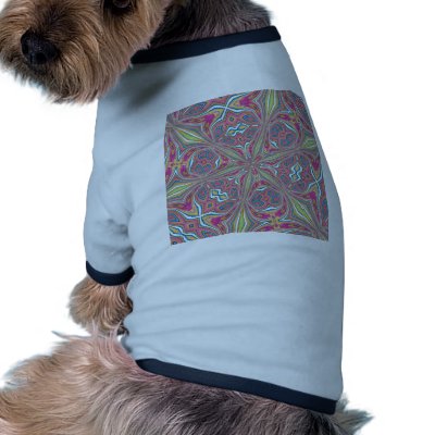 ABSTRACT ART DOG TEE by pjan97