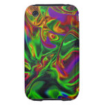 Abstract Art Dragon Tough iPhone 3 Cases