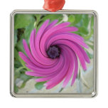 ABSTRACT ART FLOWER CHRISTMAS TREE ORNAMENTS