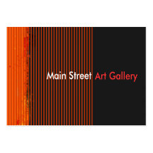 Abstract Art Gallery Business Cards