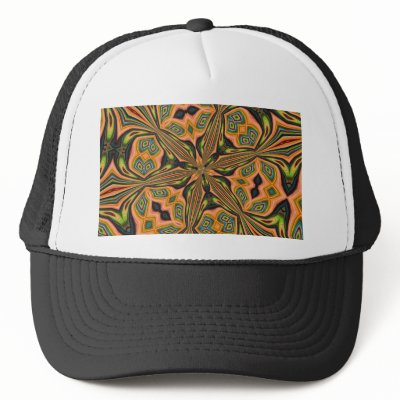 ABSTRACT ART HATS by pjan97