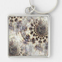 Abstract Art Key Chain