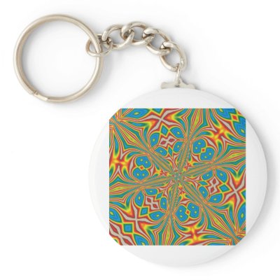 ABSTRACT ART KEY CHAINS by pjan97