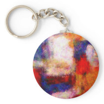 Abstract Art Keychain