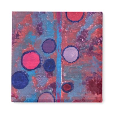 Abstract Art Magnet by bettysart