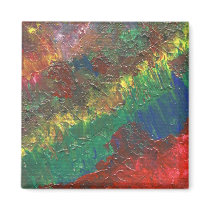 Abstract Art Magnet magnets