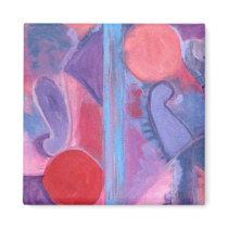 Abstract Art Magnet magnets