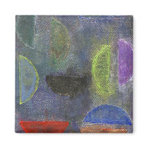 Abstract Art Magnet magnets