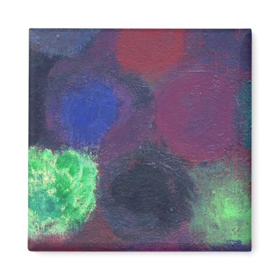 Abstract Art Magnet by bettysart