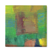Abstract Art Magnet magnets