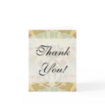 abstract art nouveau pattern vintage art greeting card