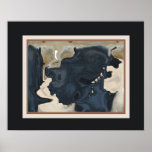 Abstract Art- Orental Woman Print