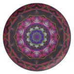 ABSTRACT ART PARTY PLATE