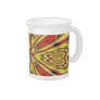 ABSTRACT ART PITCHER