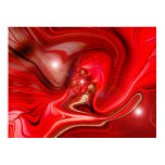 Abstract Art Poster Living In Red posters