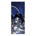 Abstract Art Poster Metal Reflect Blue posters