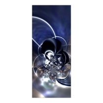Abstract Art Poster Metal Reflect Blue posters by Darling_Gifts Abstract Art Poster Metal Reflect Blue posters