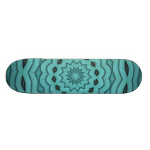 ABSTRACT ART SKATEBOARD