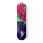 Abstract Art Skateboard Deck