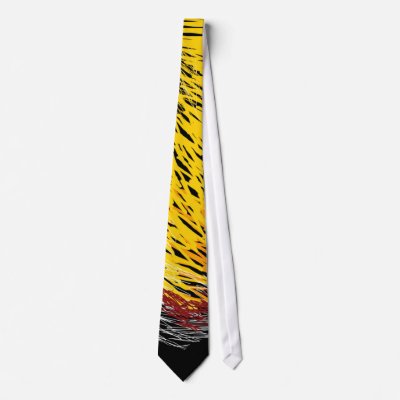 abstract art ties - chronos one by Mindgoop