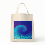 abstract art tote bags - caspian 17