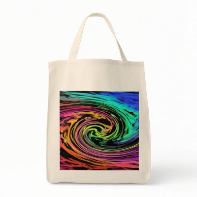 abstract art tote bags - soulmated by Mindgoop