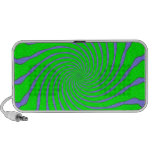 ABSTRACT ART TRAVELLING SPEAKERS
