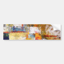 Abstract Artwork Bumper Sticker