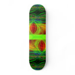 Abstract Astronomical Spider Skateboard Deck