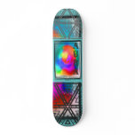 Abstract Aura 3- Customized - Customized Custom Skate Board