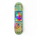 Abstract Aura Skate Board