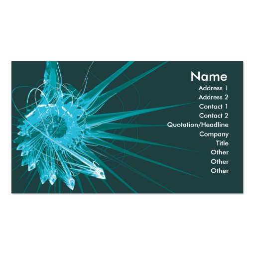abstract background business card design. (front side)