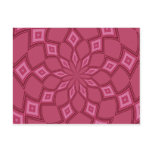 Abstract Background Fuschia Diamonds Postcards