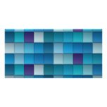 Abstract Background Personalized Photo Card