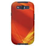Abstract-Background RED YELLOW GREEN DIGITAL RANDO Galaxy S3 Cases