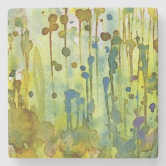 abstract background stone coaster