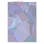 abstract balloon bubbles greeting card