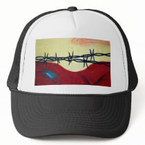 Abstract - barbed wire hat