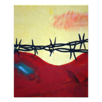 Abstract - barbed wire photo