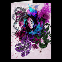 abstract beauty copy cards