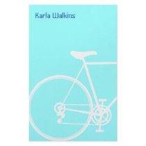 Abstract bicycle Stationery