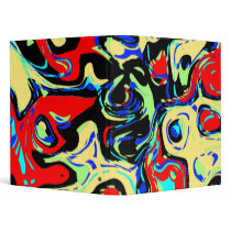 Abstract 3 Ring Binder