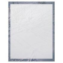 Abstract Bird tracks and feather imprint in the sn Letterhead Template