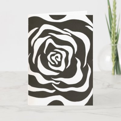black and white flowers. Product Design